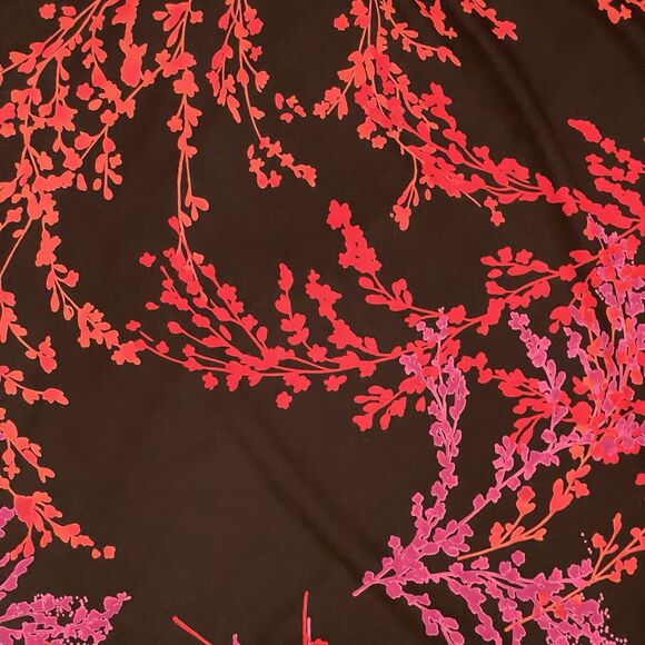 Rampage Womens Skirt Sz Large Knee-Length Y2k 2000's 90's Floral Retro Career - Picture 5 of 11